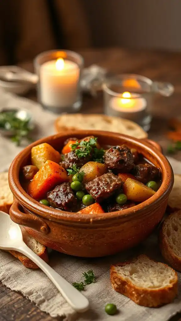 hearty flavorful beef stew