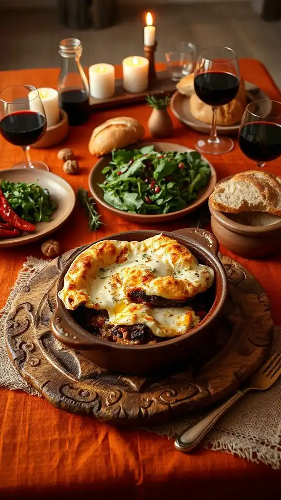 hearty greek eggplant dish