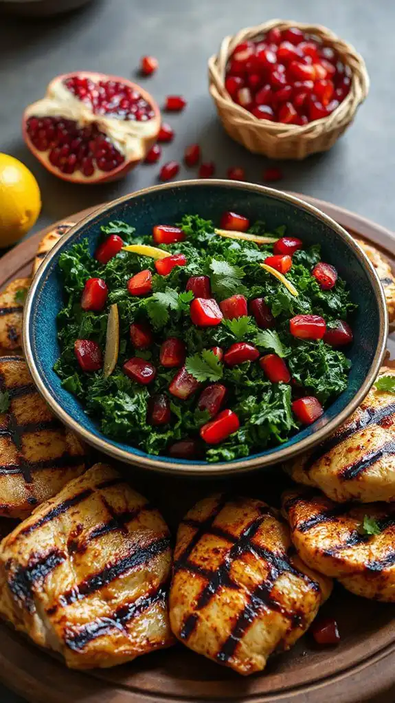 hearty grilled chicken tabbouleh