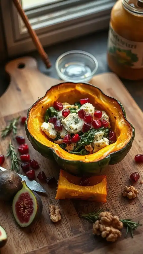 hearty italian acorn squash