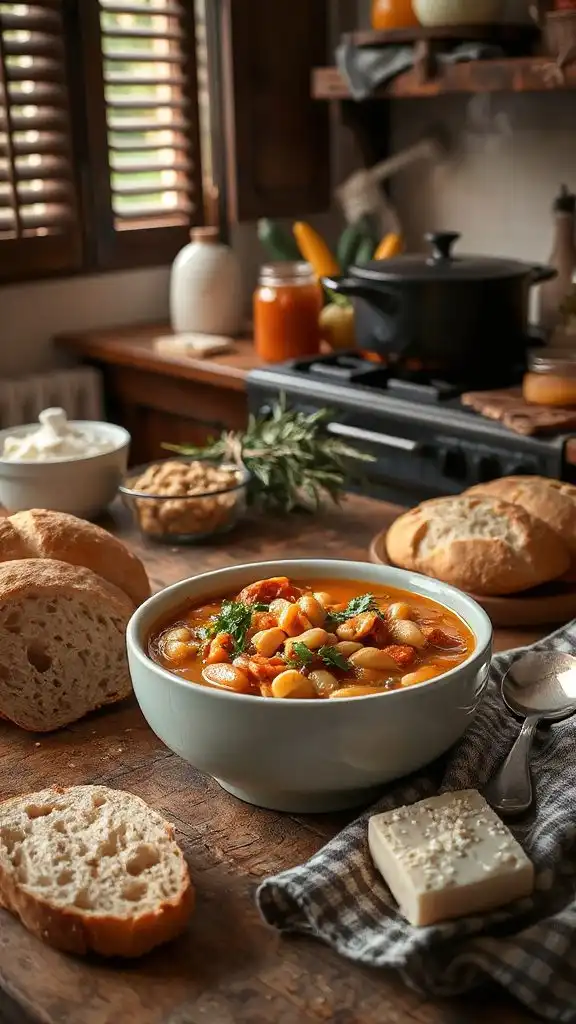 hearty italian bean soup