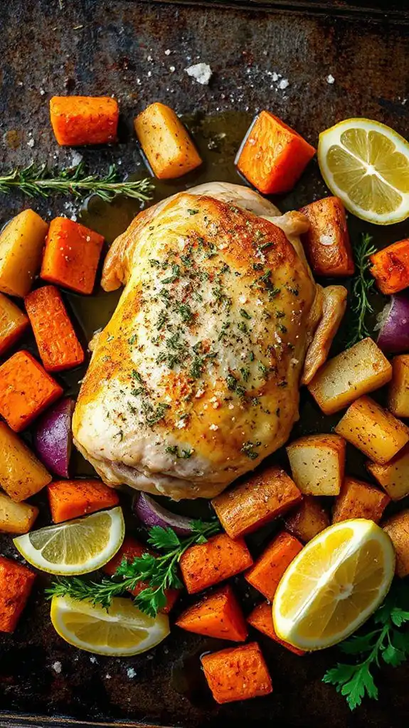 hearty italian chicken roast