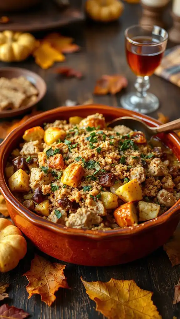 hearty leftover turkey casserole