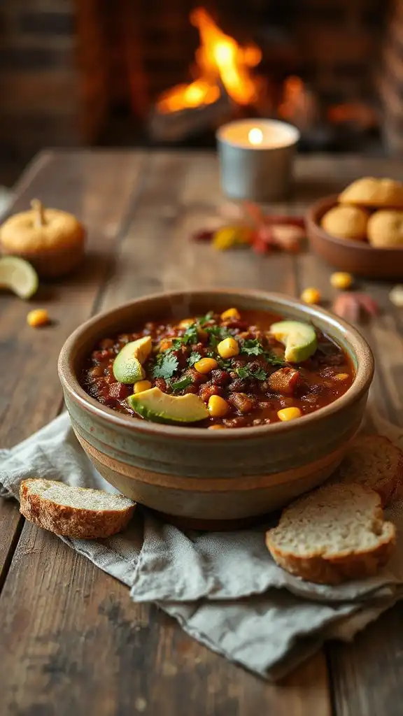 hearty lentil chili recipe