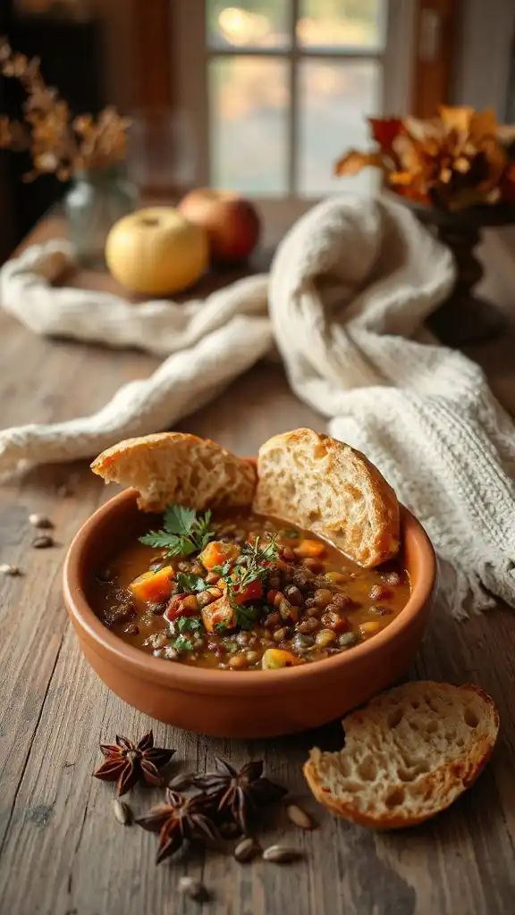 hearty lentil soup recipe