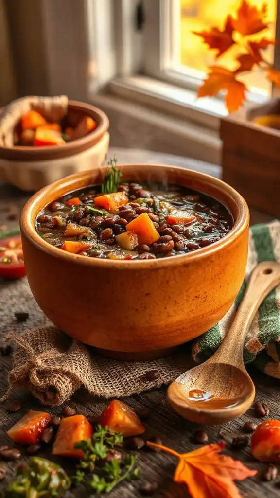 hearty lentil vegetable soup