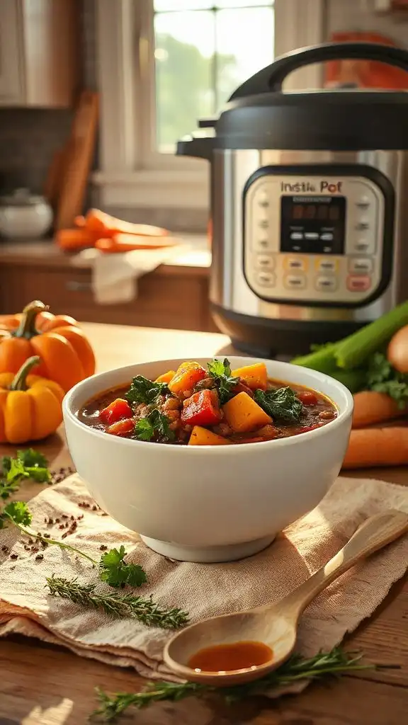 hearty lentil vegetable soup