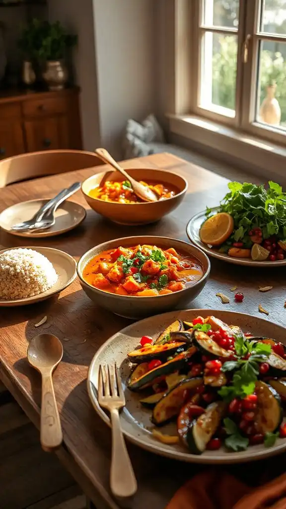 hearty moroccan chickpea stew