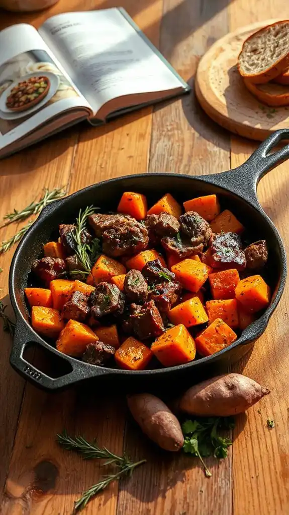hearty one pan beef dish