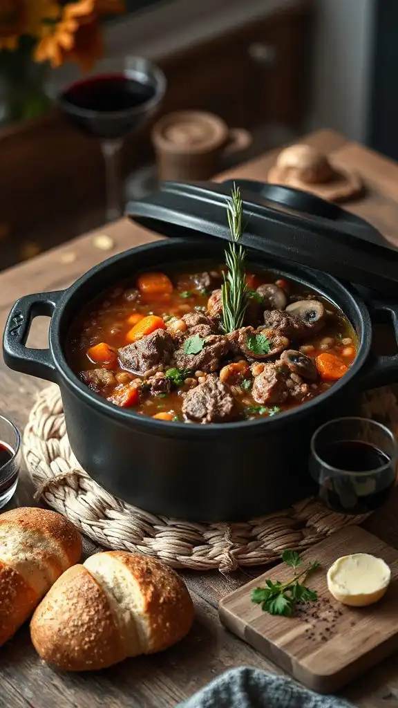 hearty one pot beef stew