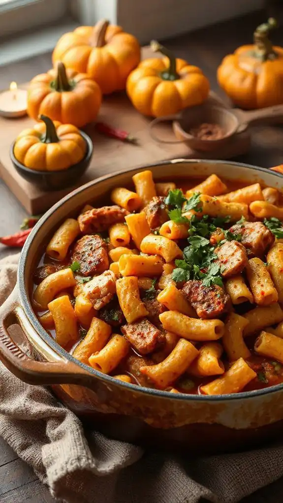 hearty one pot chili mac