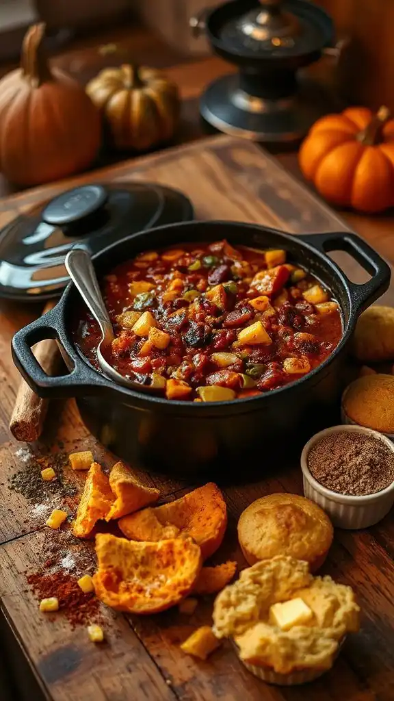 hearty one pot chili preparation