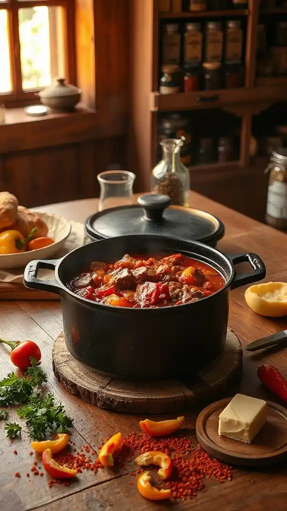 hearty paprika beef stew