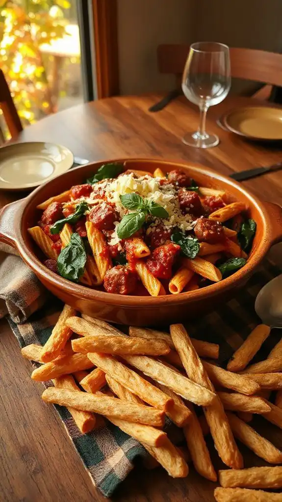 hearty pasta bake recipe