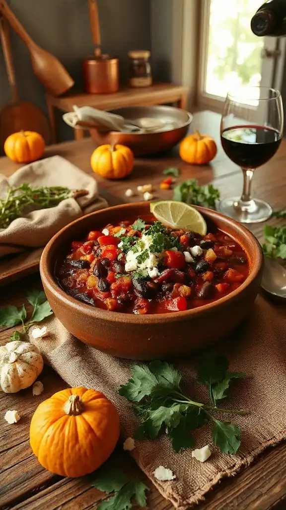 hearty plant based chili recipe