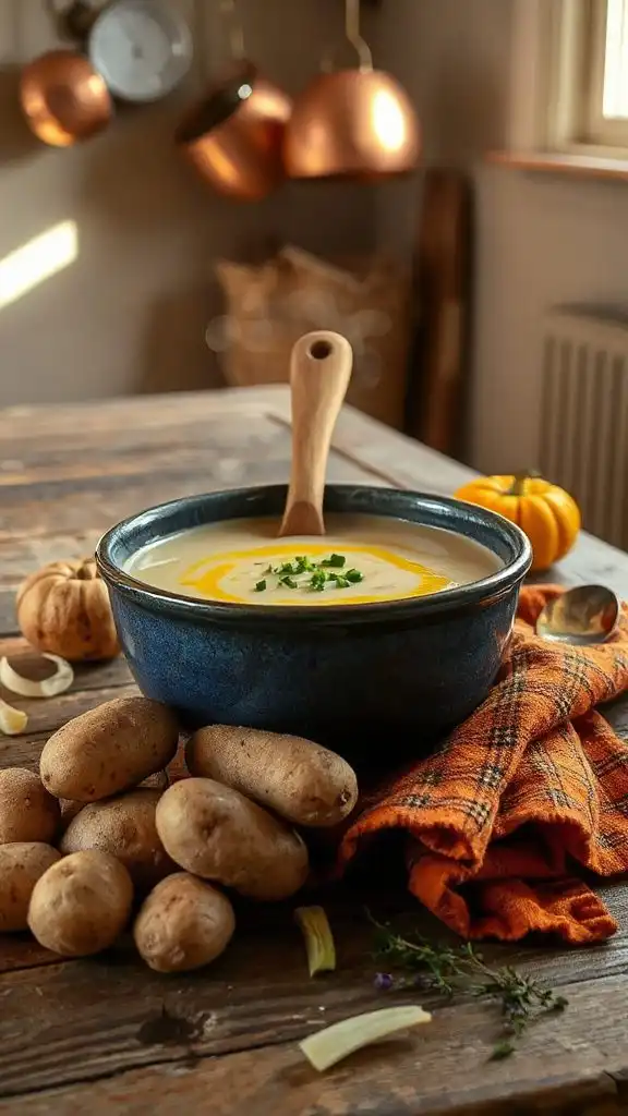 hearty potato leek soup hearty potato leek soup
