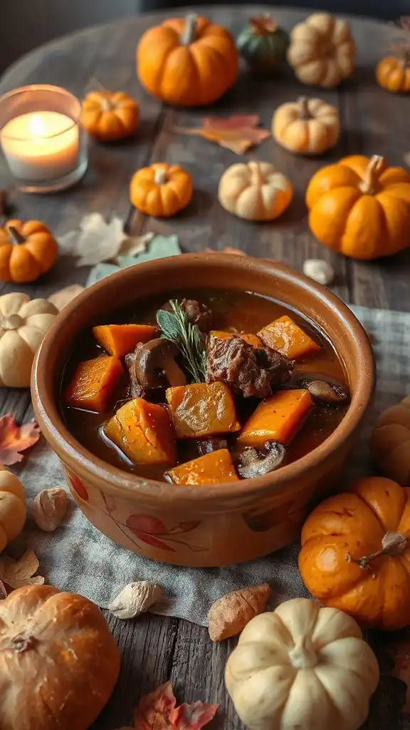hearty pumpkin beef stew hearty pumpkin beef stew