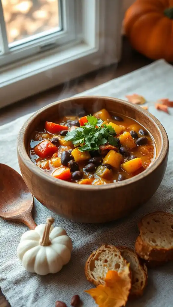 hearty pumpkin chili recipe