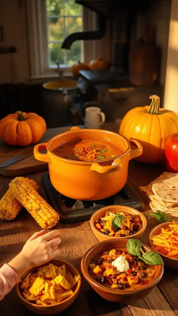 hearty pumpkin chili recipe