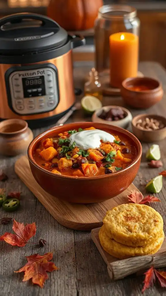 hearty pumpkin chili recipe