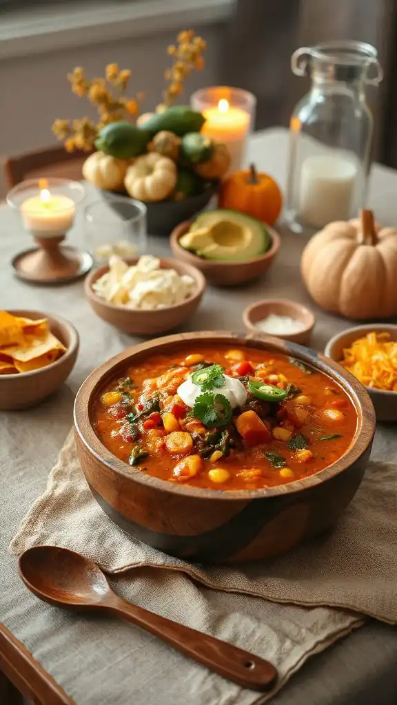 hearty pumpkin chili recipe