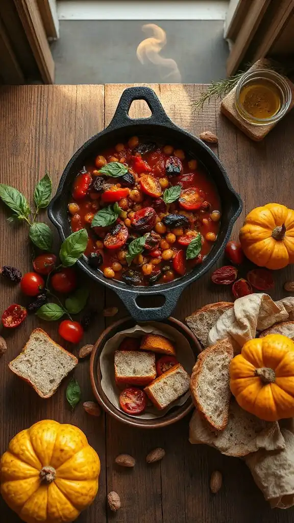 hearty roasted tomato stew