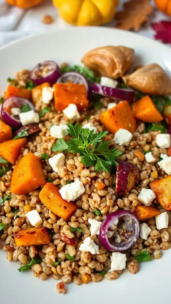 hearty roasted vegetable salad hearty roasted vegetable salad