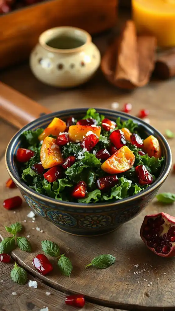 hearty roasted vegetable salad