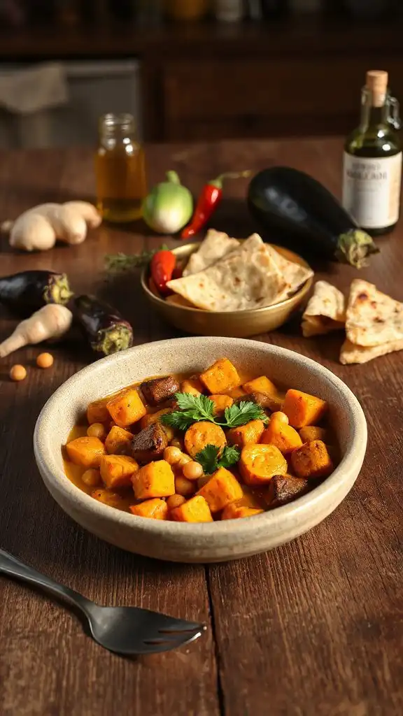 hearty root vegetable curry
