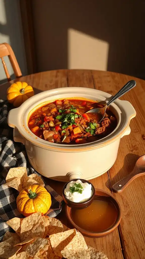hearty slow cooker chili hearty slow cooker chili