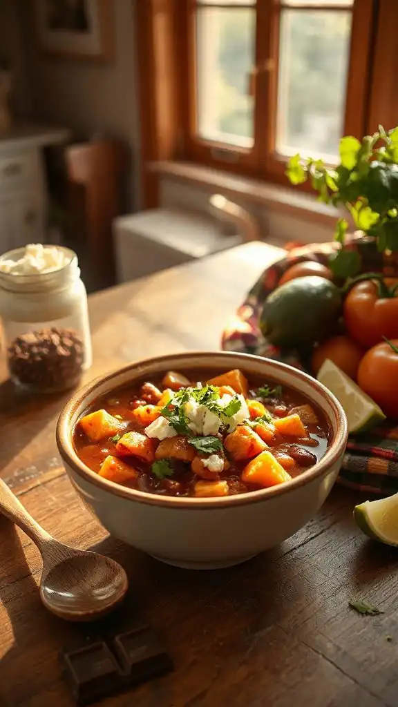 hearty slow cooker chili