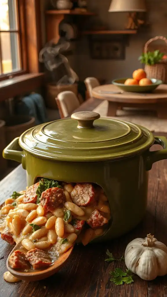 hearty smoky bean stew