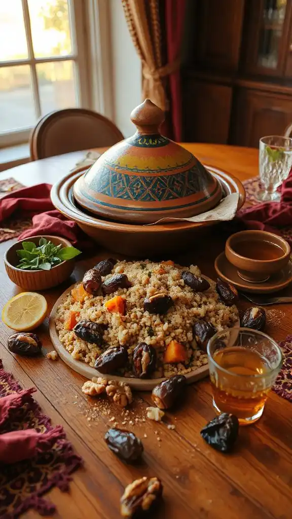 hearty spiced lamb couscous