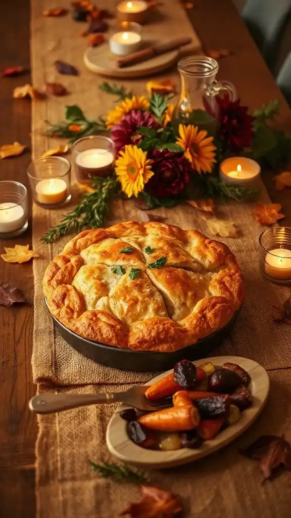 hearty spiced lamb pie