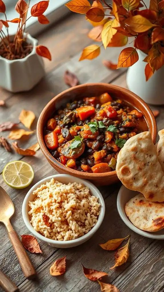 hearty spiced lentil curry