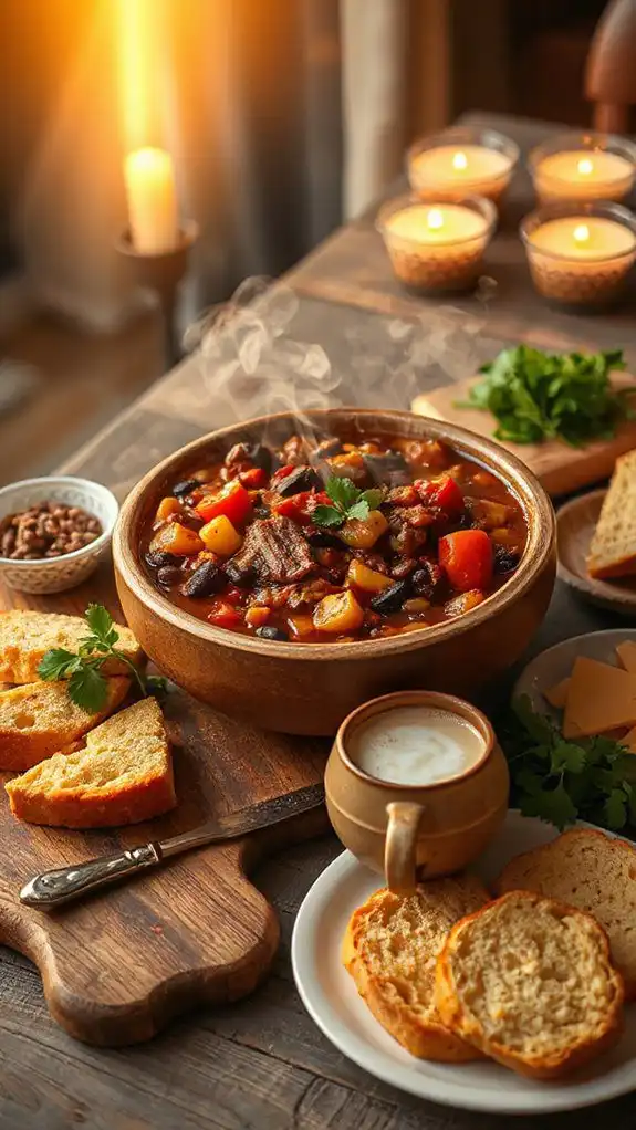 hearty spicy beef chili