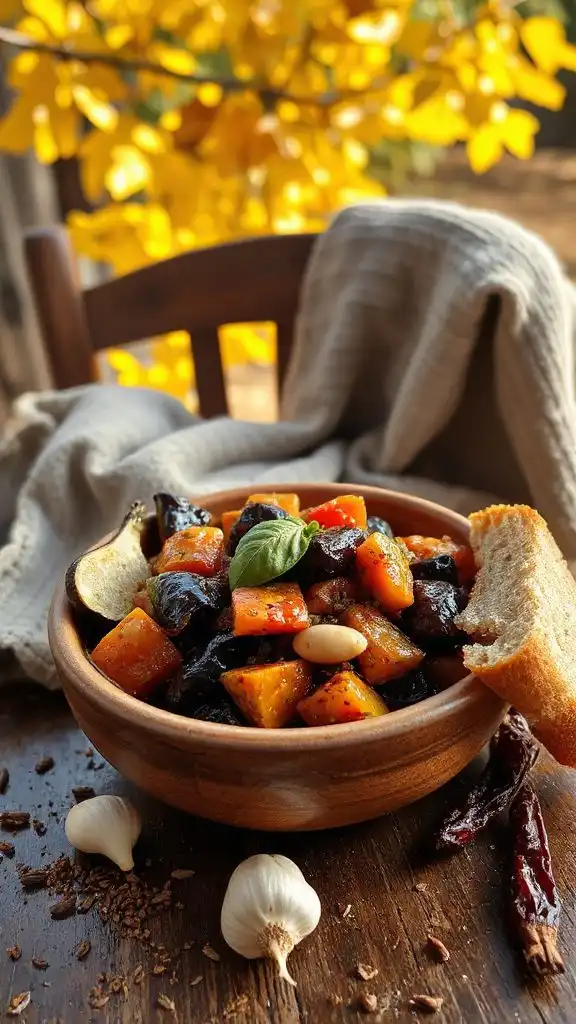 hearty spicy eggplant stew