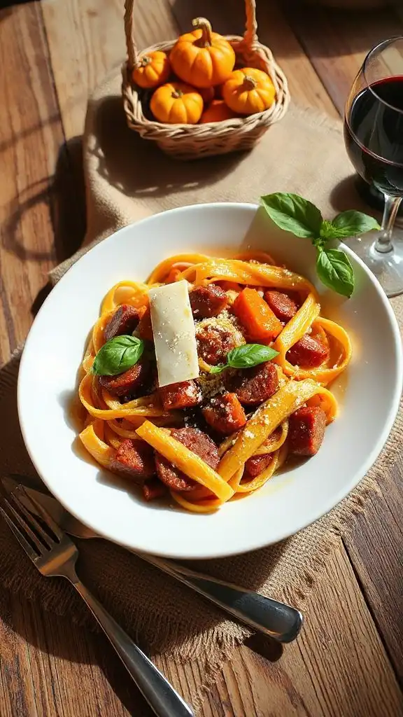 hearty spicy pumpkin pasta hearty spicy pumpkin pasta