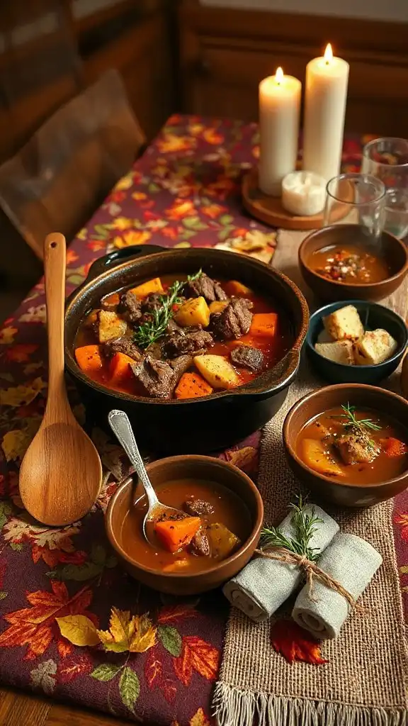 hearty stew with vegetables hearty stew with vegetables
