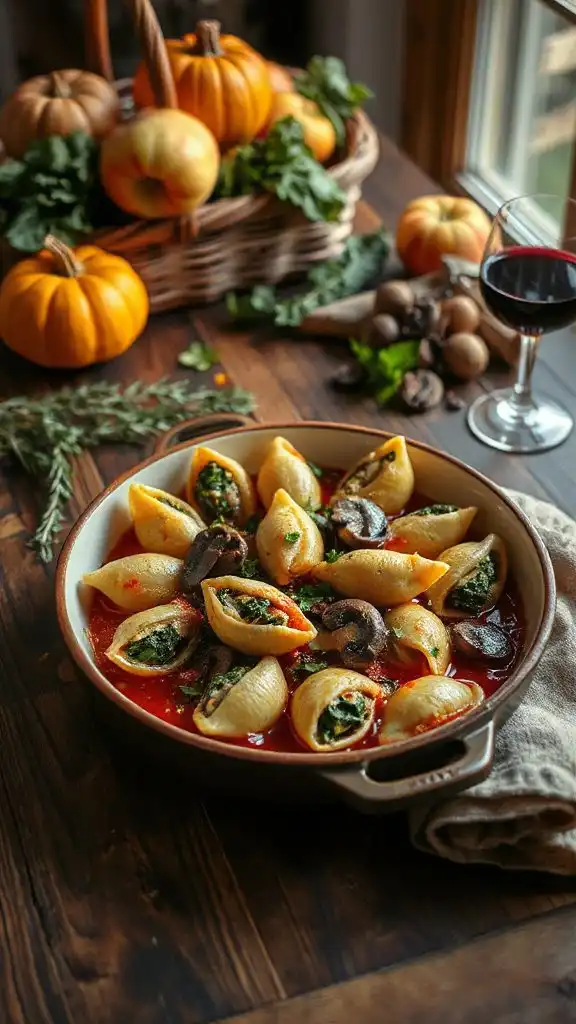 hearty stuffed pasta shells hearty stuffed pasta shells
