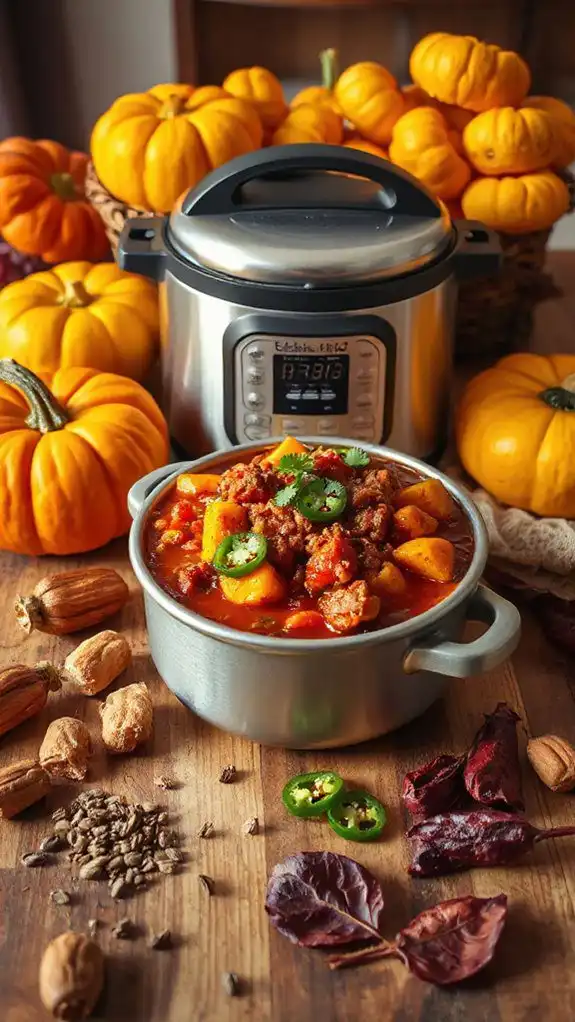 hearty sweet potato chili