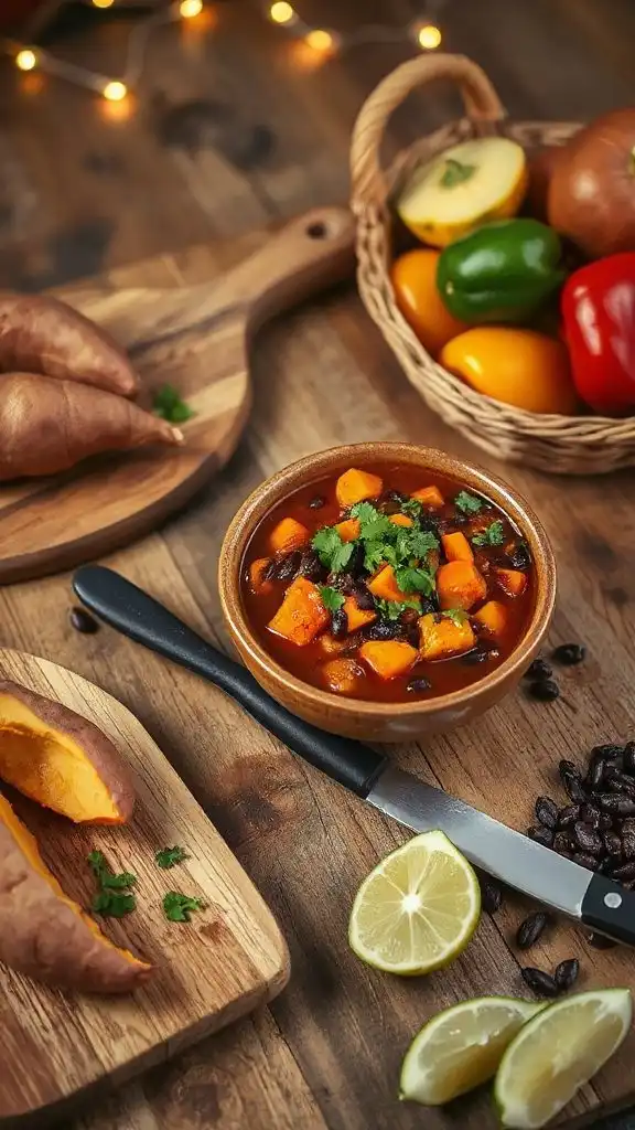 hearty sweet potato chili hearty sweet potato chili