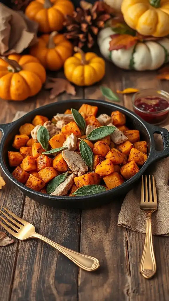 hearty sweet potato hash