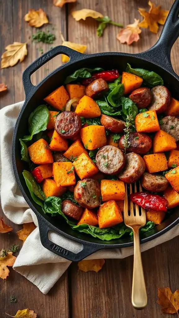 hearty sweet potato hash