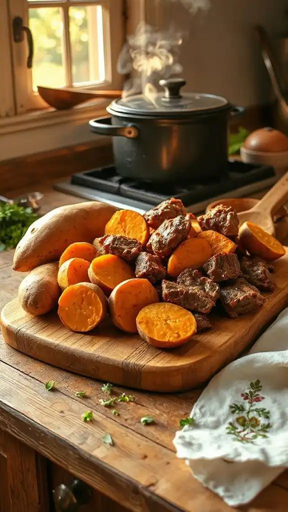 hearty sweet potato soup