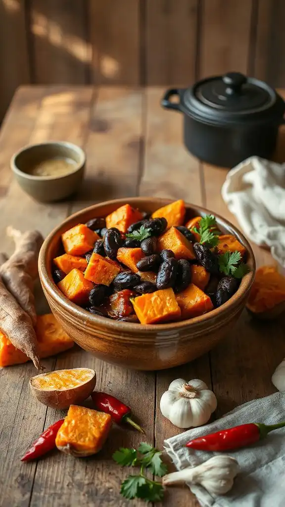 hearty sweet potato stew