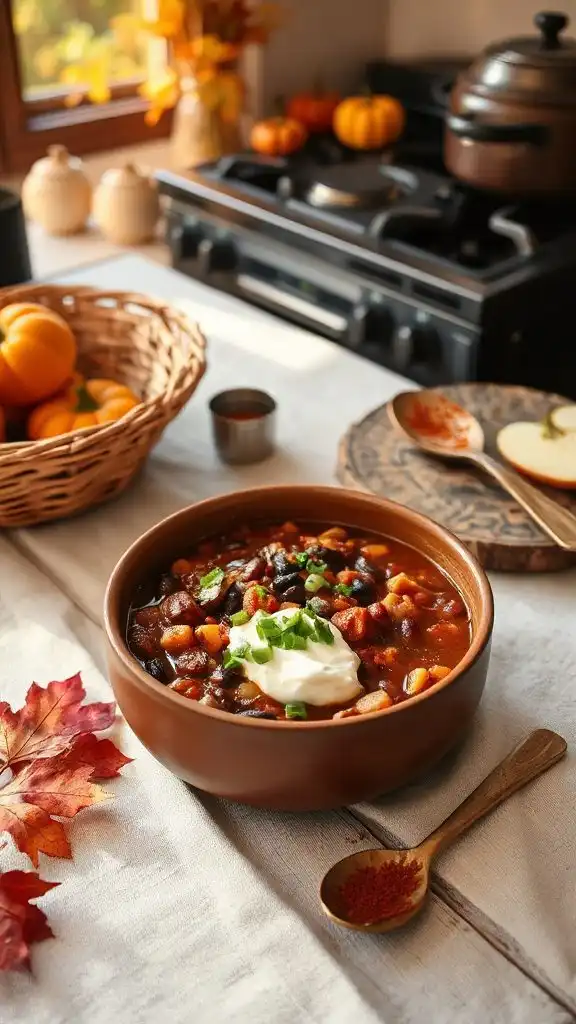 hearty three bean chili recipe
