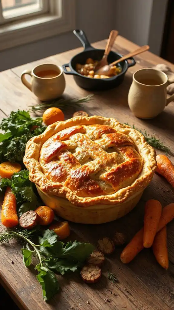 hearty turkey pot pie