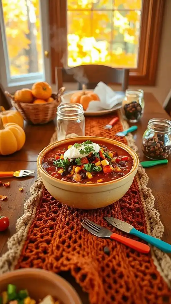 hearty turkey vegetable chili