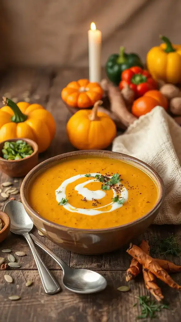 hearty turmeric lentil soup